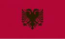 3\' x 5\' Albania High Wind, US Made Flag