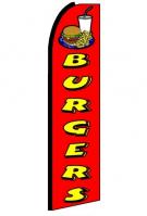 Burgers Wind Feather Flag 3\' x 11.5\'
