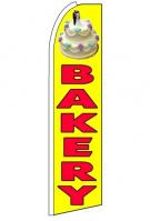 Bakery Feather Flag 2.5\' x 11\'
