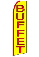 Buffet Feather Flag 3\' x 11.5\'