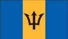3\' x 5\' Barbados High Wind, US Made Flag