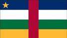 3\' x 5\' Central African Republic High Wind, US Made Flag