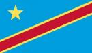 3\' x 5\' Congo Democratic Republic High Wind, US Made Flag