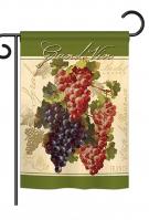 Red & Purple Grapes Garden Flag