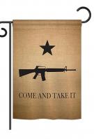 Come And Take It Garden Flag