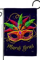 Mardi Gras Impressions Decorative Garden Flag