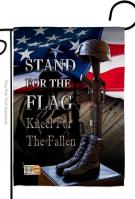 Stand For The Flag Garden Flag