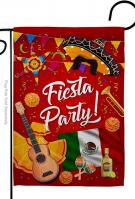 Fiesta Party Garden Flag
