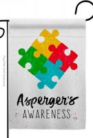 Asperger\'s Awareness Garden Flag