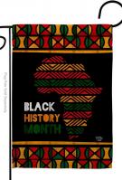 Afro-Americans History Month Garden Flag