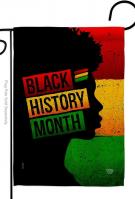 African History Month Garden Flag