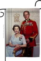 The Queen & Prince Philip Garden Flag