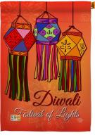 Festival Of Lights Diwali House Flag