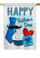 Happy Father\'s Day House Flag