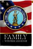 US Army National Guard Family Honor House Flag
