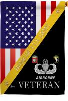 Home Of US Airborne House Flag