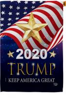 2020 Trump Keep America Great House Flag