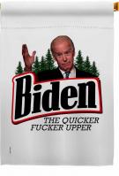 Biden The Quicker House Flag