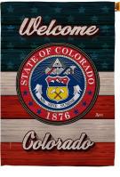 Welcome Colorado House Flag