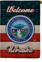 Welcome Nebraska House Flag