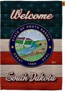 Welcome South Dakota House Flag