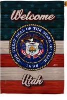 Welcome Utah House Flag