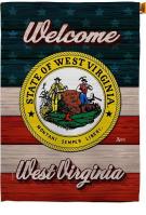 Welcome West Virginia House Flag