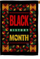 African American History Month House Flag