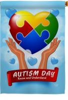 Autism Day House Flag