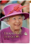 Thank You Our Queen House Flag