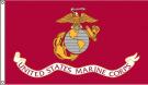 Marine Corps US Made, High Wind Flag 3\' x 5\'