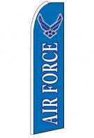 Air Force Feather Flag 2.5\' x 11\'