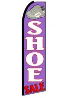 Shoe Sale Feather Flag 3\' x 11.5\'
