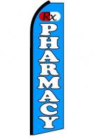 Pharmacy Feather Flag 3\' x 11.5\'