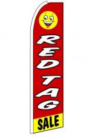 Red Tag Sale Wind Feather Flag 3\' x 11.5\'