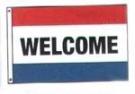 Welcome Message Flag 3 x 5\'