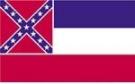 3\' x 5\' Mississippi State Flag