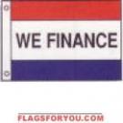 We Finance Message Flag Size 3 x 5