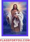 Lord Is My Shepherd Garden Flag