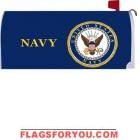 Navy Mailbox Cover