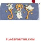 Merry Snowmen Mailbox Cover