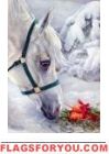 Gift Horse Garden Flag