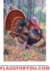 Turkey Season House Flag
