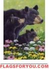 Bear Patrol Garden Flag