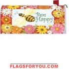 Bee Happy Mailbox Cover