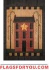 Willow Star House Garden Flag