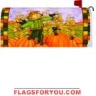 Jolly Scarecrow Mailbox Cover