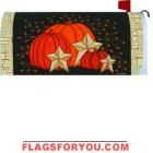 Starburst Pumpkins Mailbox Cover