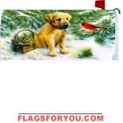 Curious Puppy Mailbox Cover