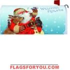 Santa's Friends Mailbox Cover